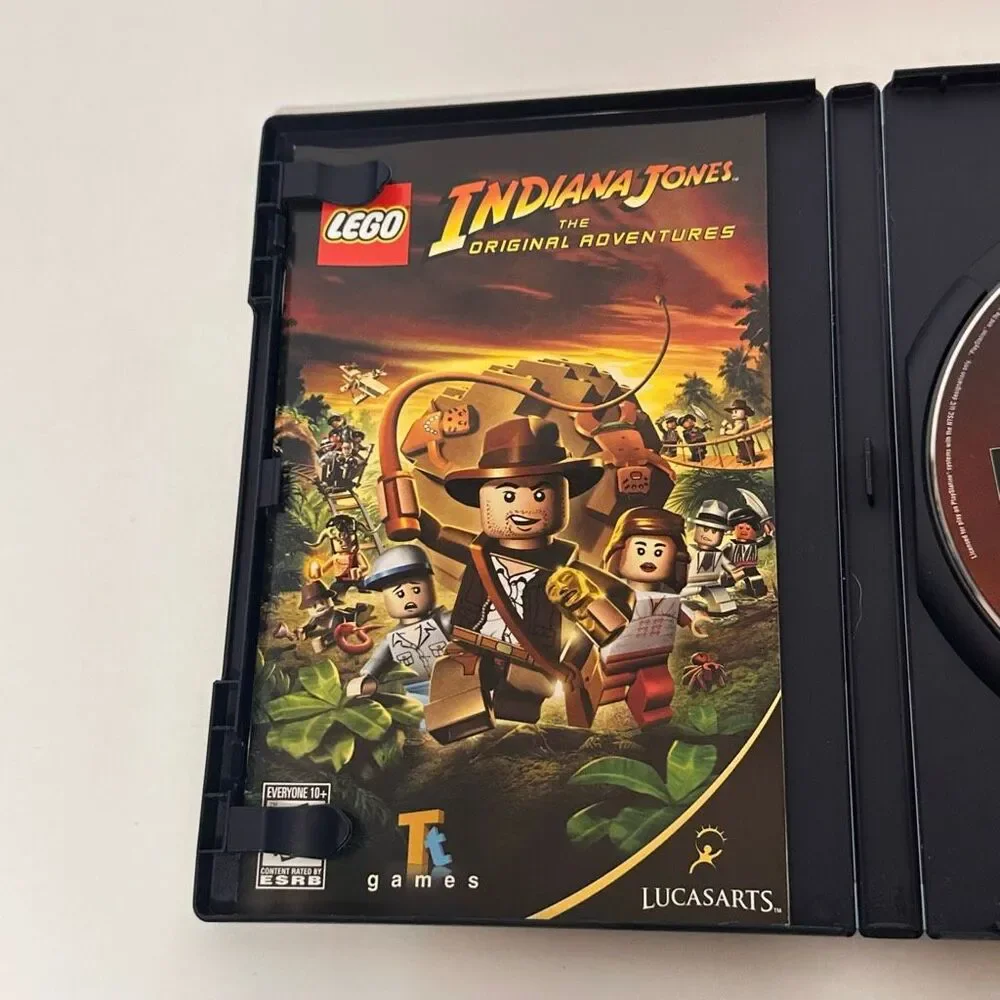 Playstation 2 LEGO Indiana Jones the Original Adventure Complete With Manual 200